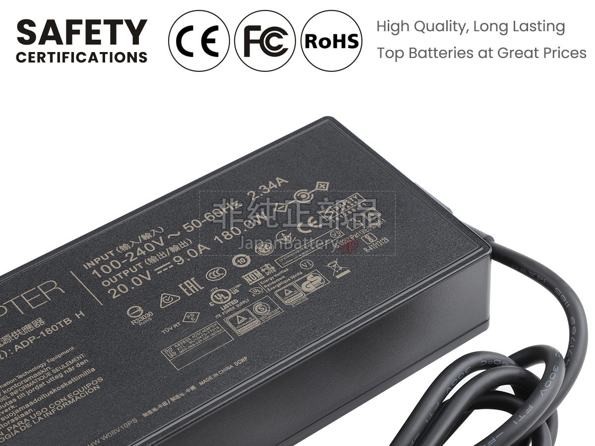 Asus ADP-180UB BB アダプター交換