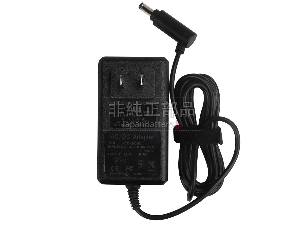 Dyson 20W 21.6V 0.78A 5.5*2.5MM アダプター交換