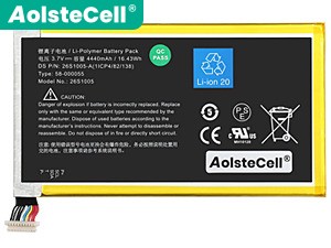 Amazon 58-000055(1ICP4/82/138) ノートPCバッテリー