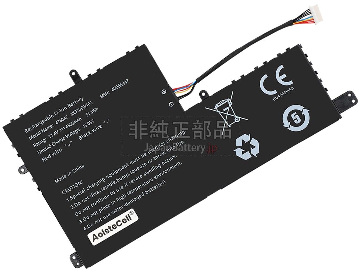 AolsteCell 4760A2 バッテリー交換