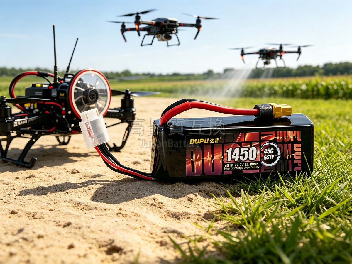 AolsteCell 22.2V 1450MAH 45C XT60 バッテリー交換