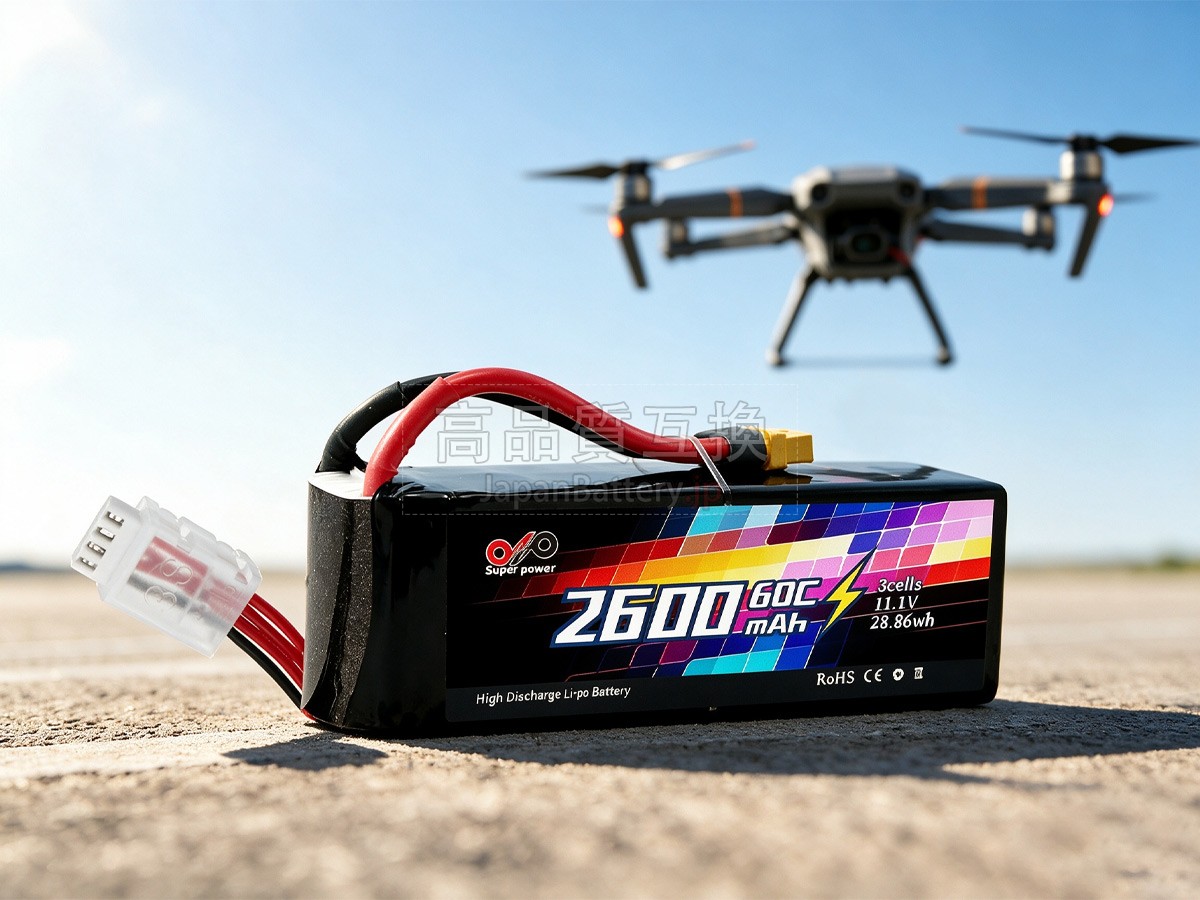 AolsteCell 11.1V 2600MAH 60C XT60 バッテリー交換