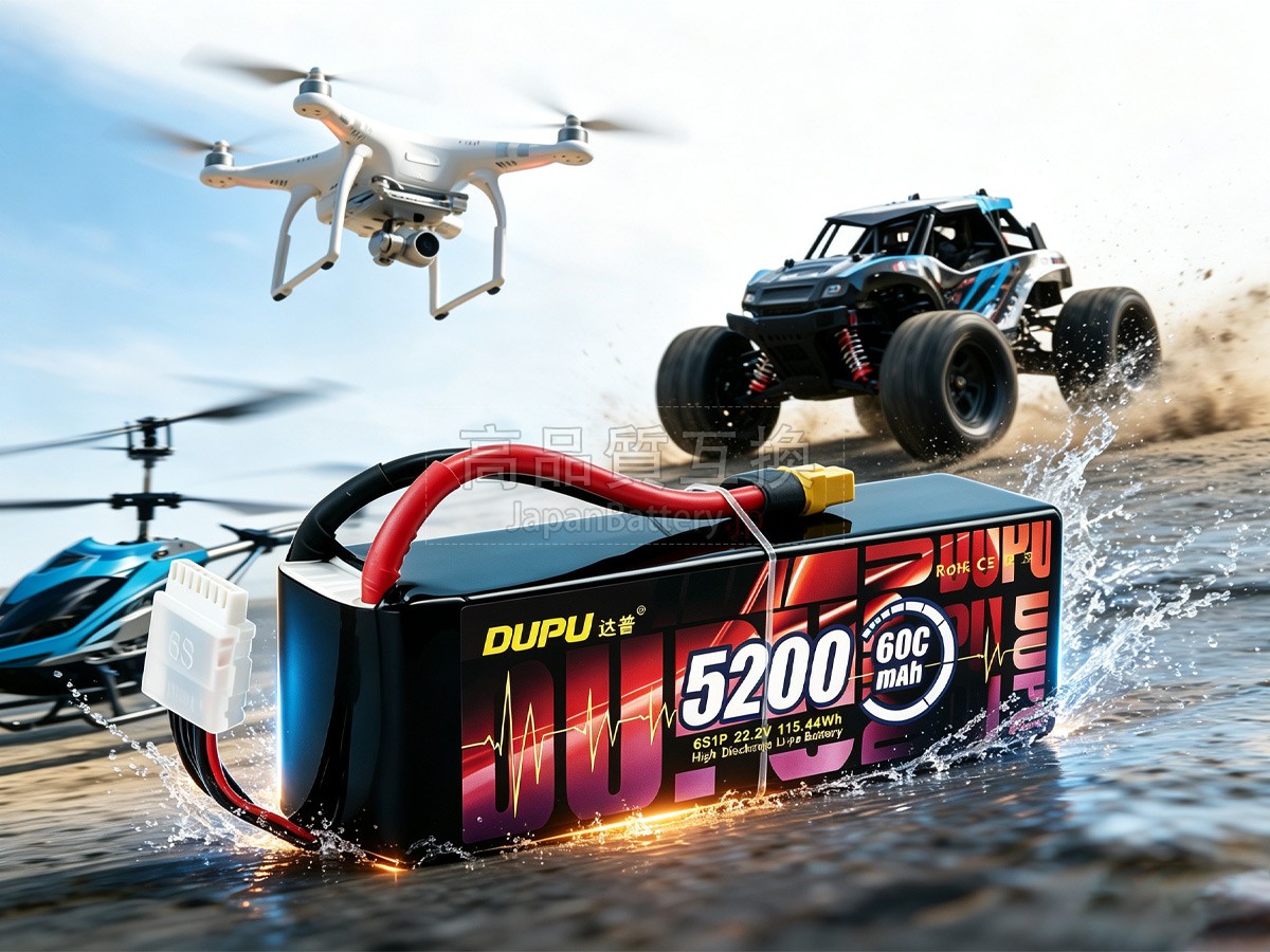 AolsteCell 22.2V 5200MAH 60C XT60 バッテリー交換