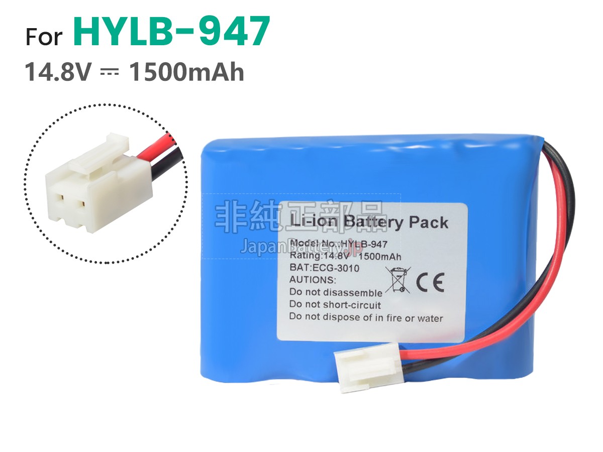 Biocare ECG-3010 バッテリー交換