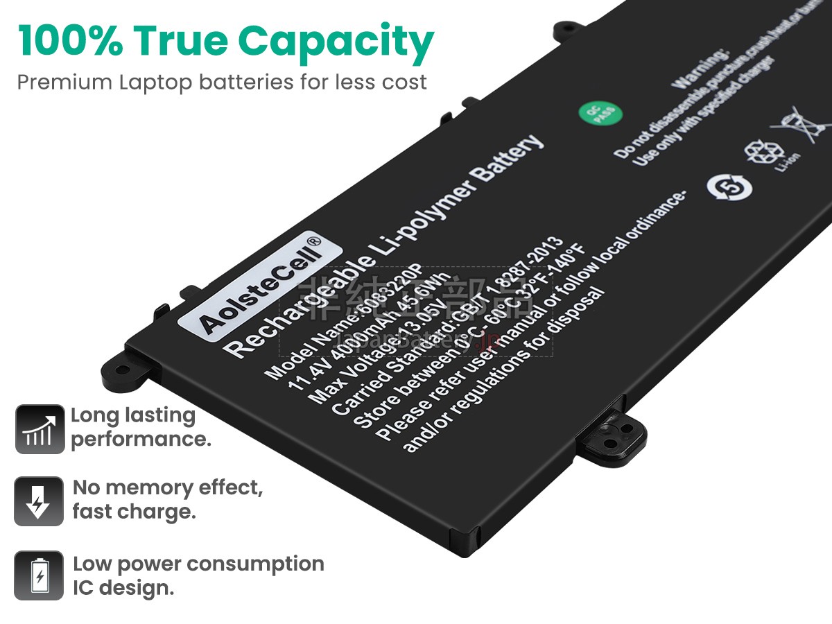 CHUWI 6083220P バッテリー交換