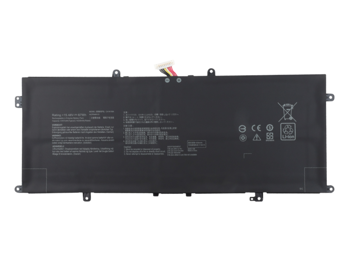 Asus C41N1904 バッテリー交換