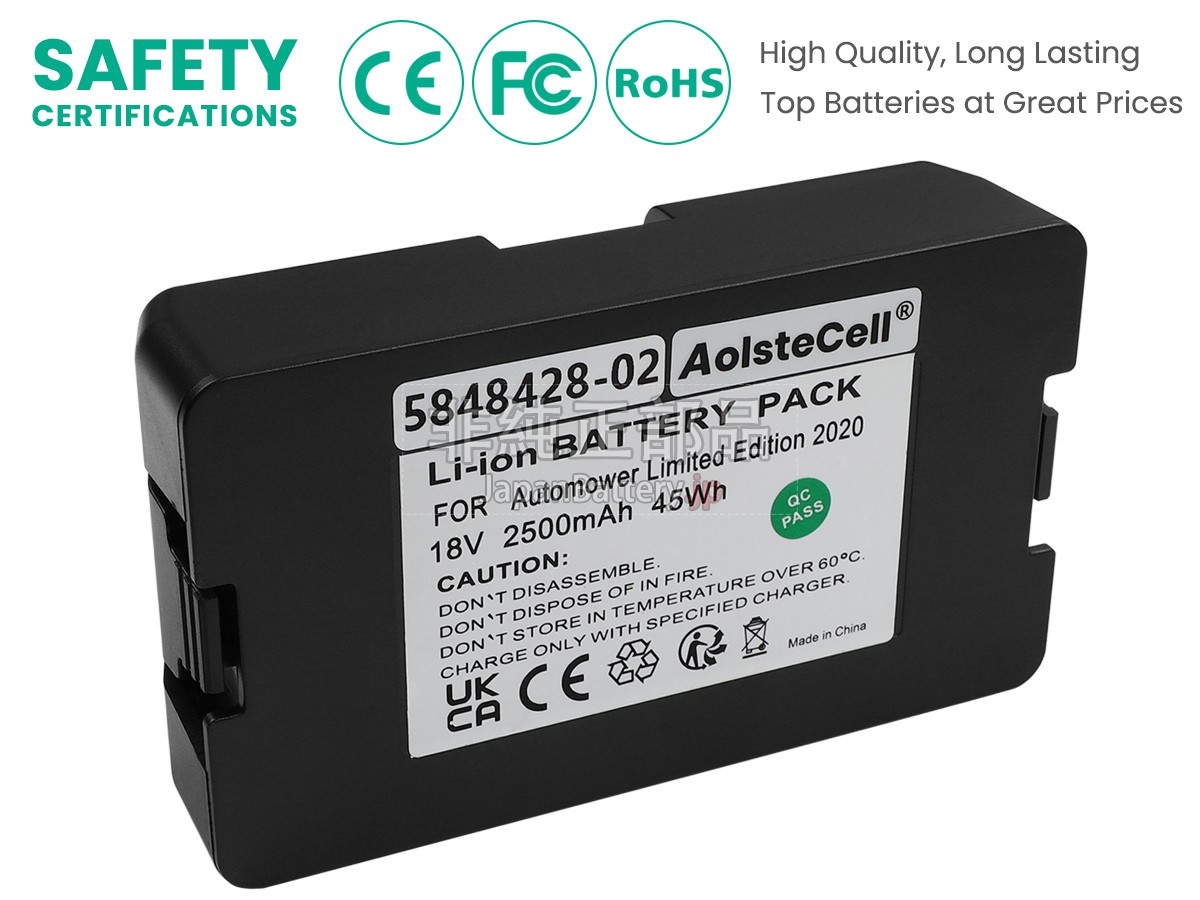 Husqvarna 5908101-04 バッテリー交換