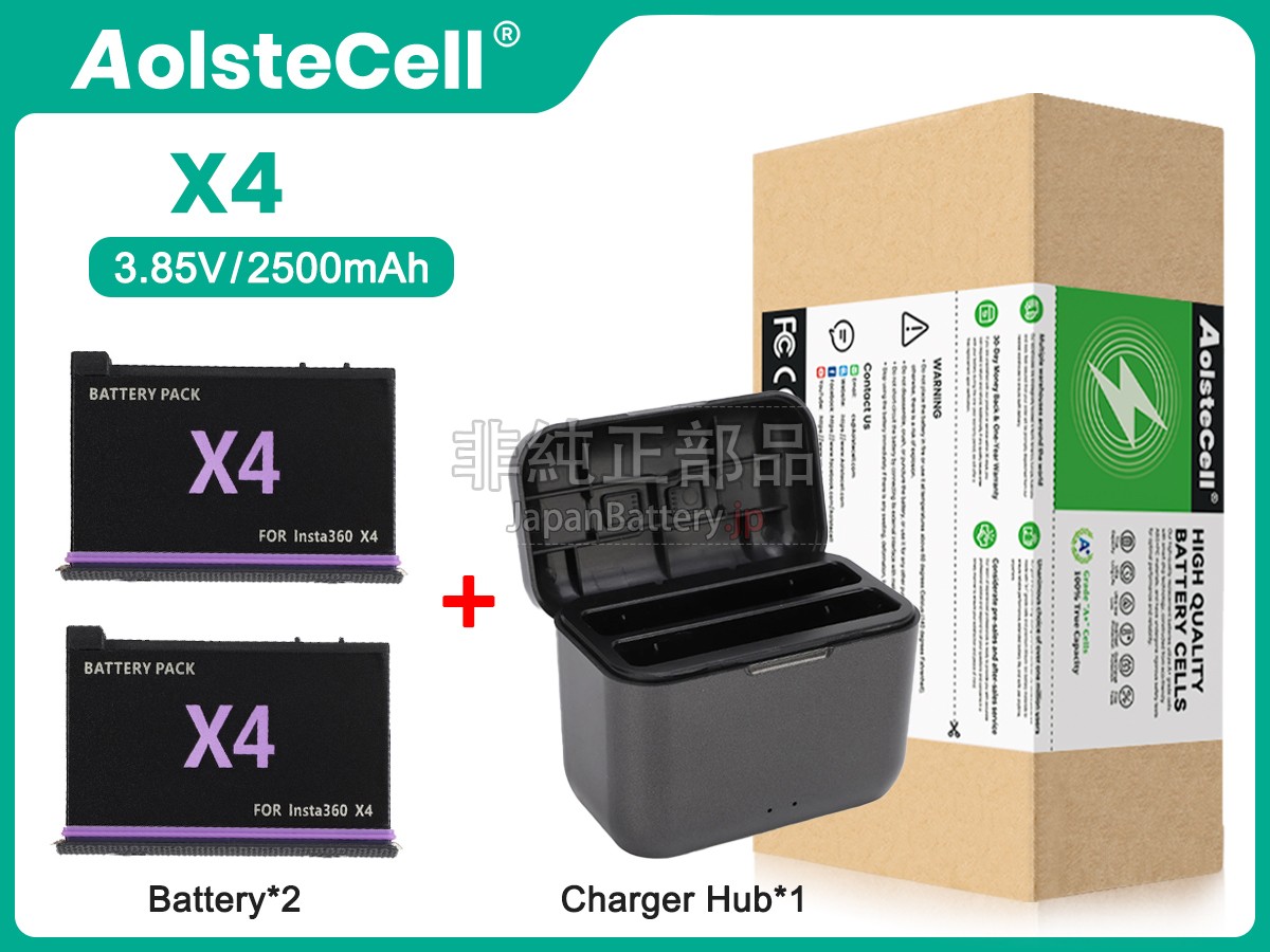 Insta360 CINSBBMA バッテリー交換