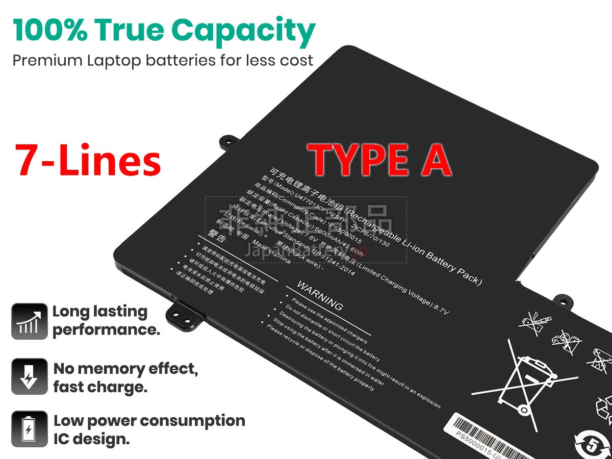 IPASON PS5000015 バッテリー交換