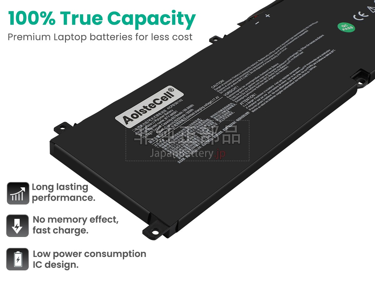 MSI STEALTH GS77 12UHS バッテリー交換