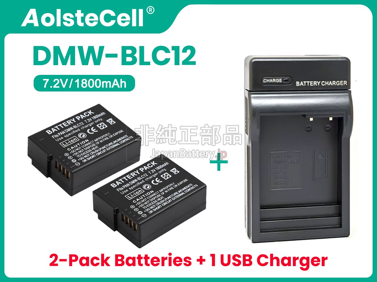 Panasonic DMW-BLC12 バッテリー交換