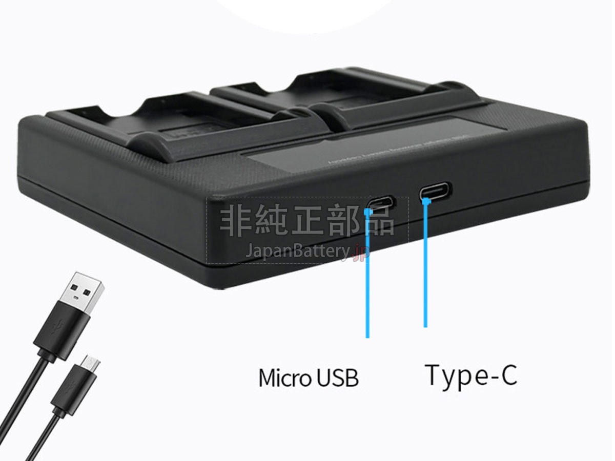 Panasonic CGA-S005E バッテリー交換