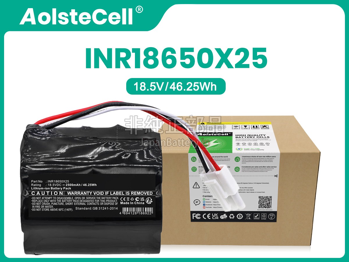 Philips INR18650X25 バッテリー交換