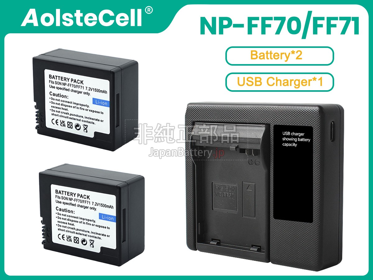 Sony DCR-PC109 バッテリー交換