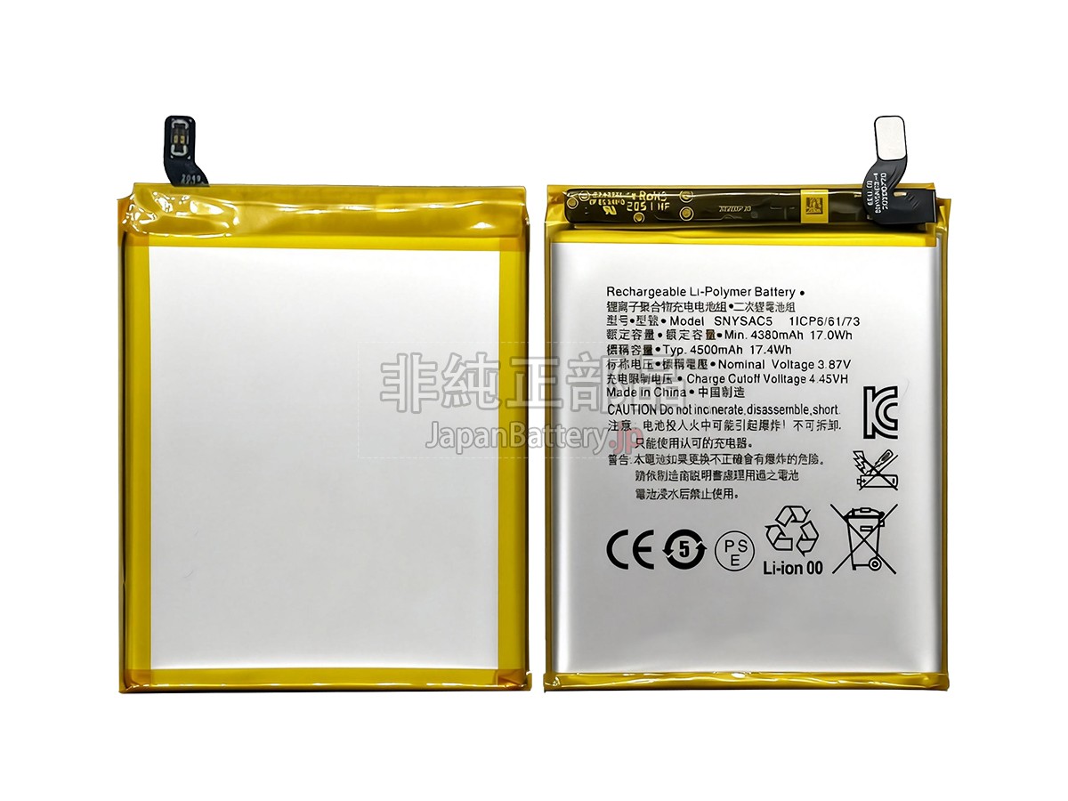 Sony SNYSAC5 バッテリー交換