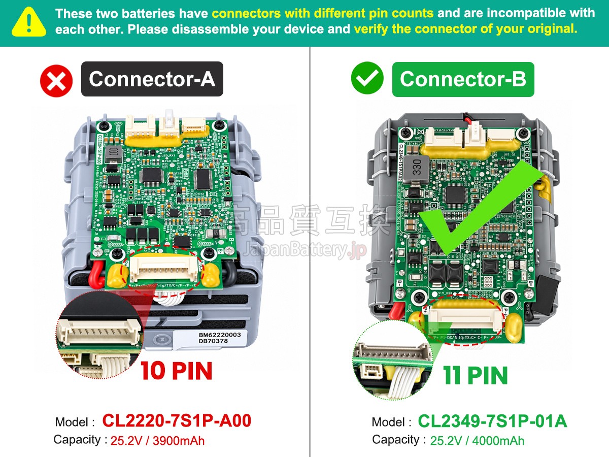 Tineco AIR STATION FW30050ECN バッテリー交換
