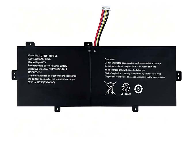 TongfangPC U3285131PV-2S1P 交換用バッテリー