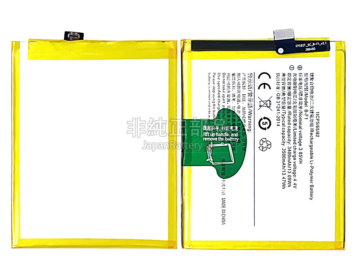 Vivo B-F1 バッテリー交換