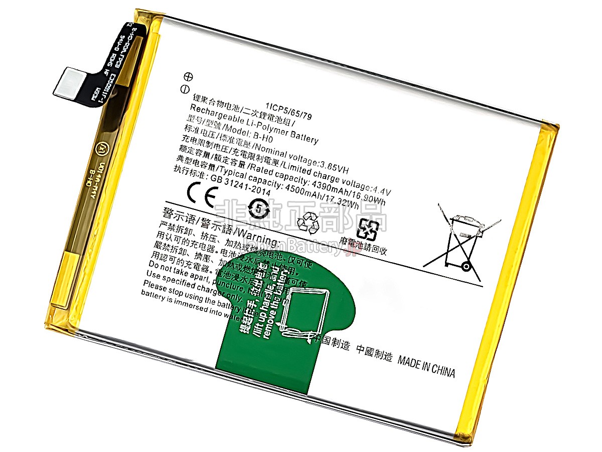 Vivo B-H0 バッテリー交換